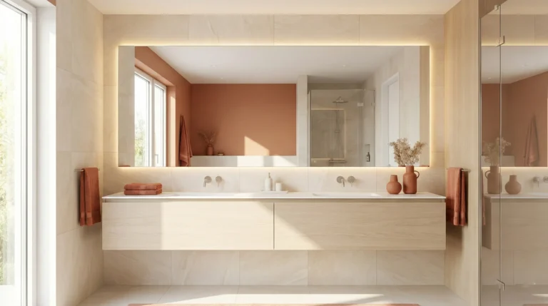 What are the popular double vanity small bathroom ideas for 2026?