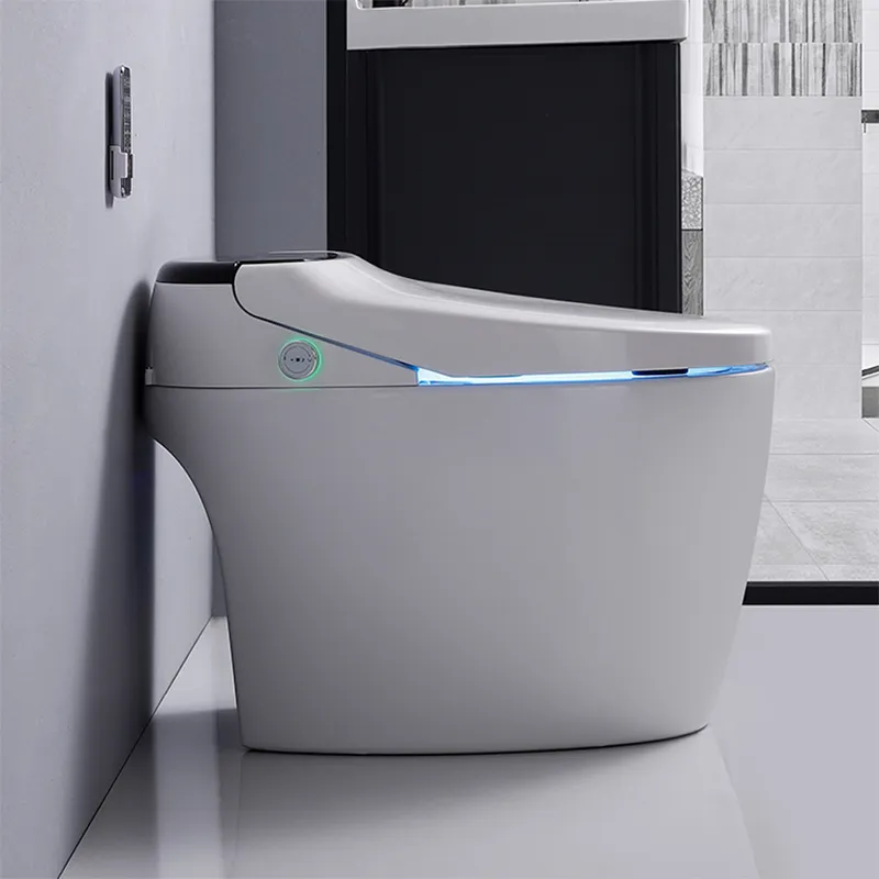 35A Advanced Freestanding Bathroom Smart Toilet with Intelligent Functions for Hotel Project 5 35A Advanced Freestanding Bathroom Smart Toilet with Intelligent Functions for Hotel Project 5