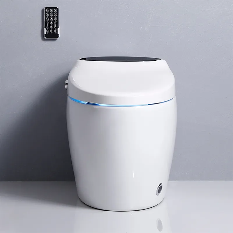 35A Advanced Freestanding Bathroom Smart Toilet with Intelligent Functions for Hotel Project 4 35A Advanced Freestanding Bathroom Smart Toilet with Intelligent Functions for Hotel Project 4