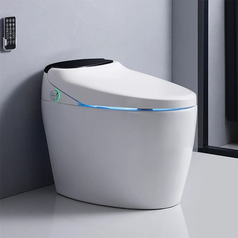 35A Advanced Freestanding Bathroom Smart Toilet with Intelligent Functions for Hotel Project 3 35A Advanced Freestanding Bathroom Smart Toilet with Intelligent Functions for Hotel Project 3