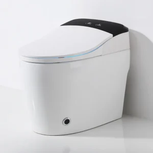 i3 Tankless Electric Smart Toilet with Seat Heating and Warm Air Drying for Bathroom and WC