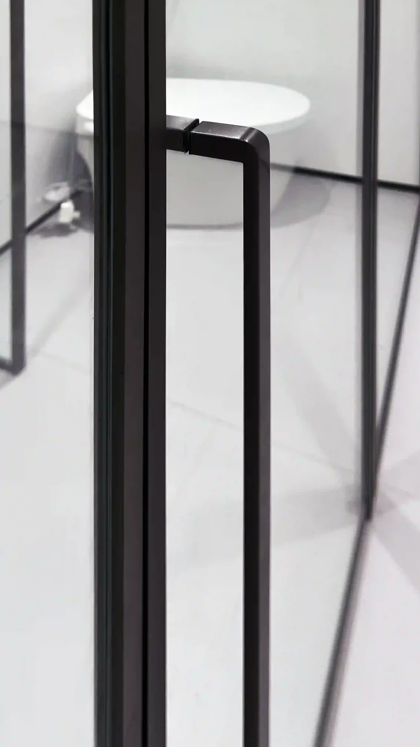 Matte black shower with tall, extra-long full-coverage handle, comfortable for all ages, fingerprint-resistant with silky oxidation finish. Select 80 more words to run Humanizer.