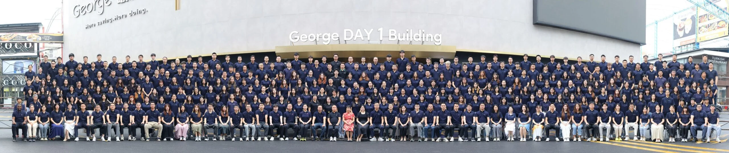 George Construction Group 100,000 sqm automated real wood bathroom vanity factory in Foshan