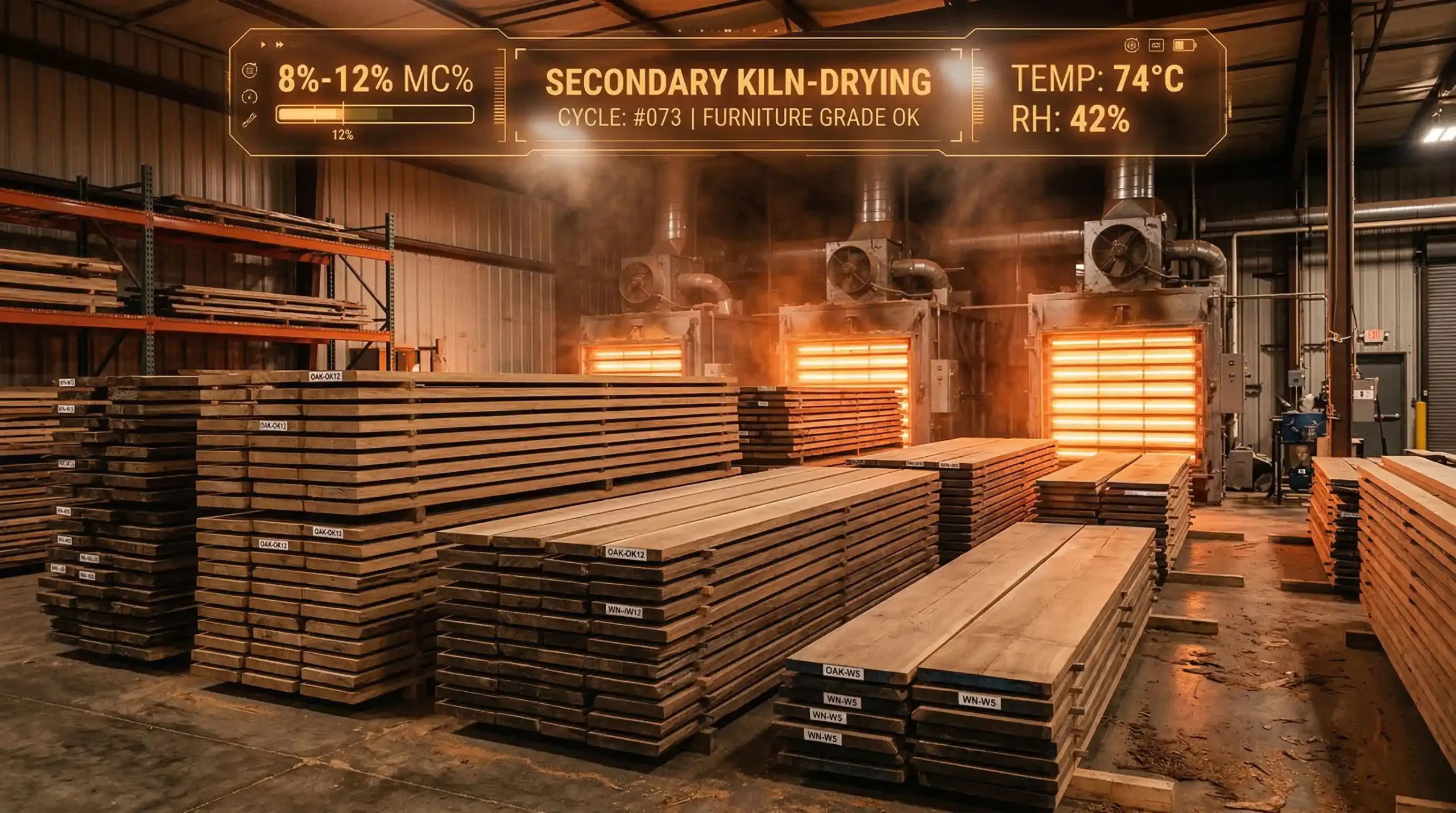 Precision Moisture Control Process for Real Wood Bathroom Vanities