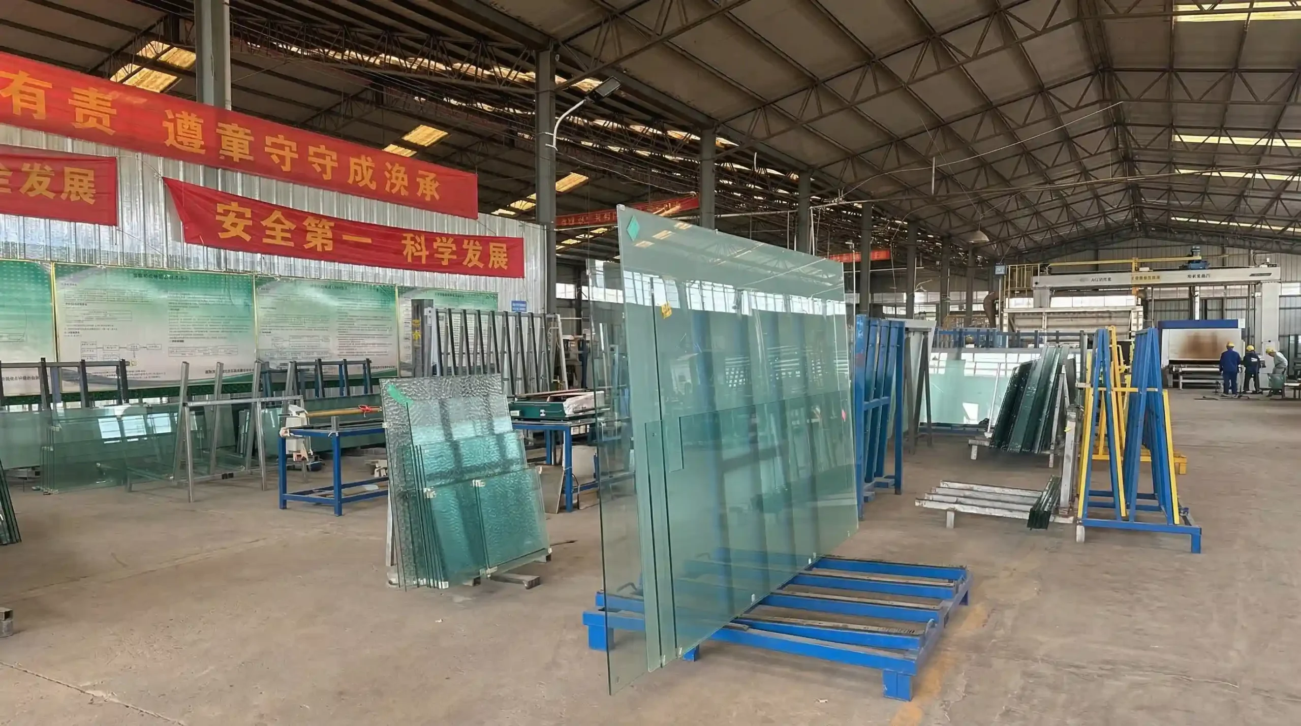 Rigorous safety standards and explosion-proof tempered glass testing for shower enclosures