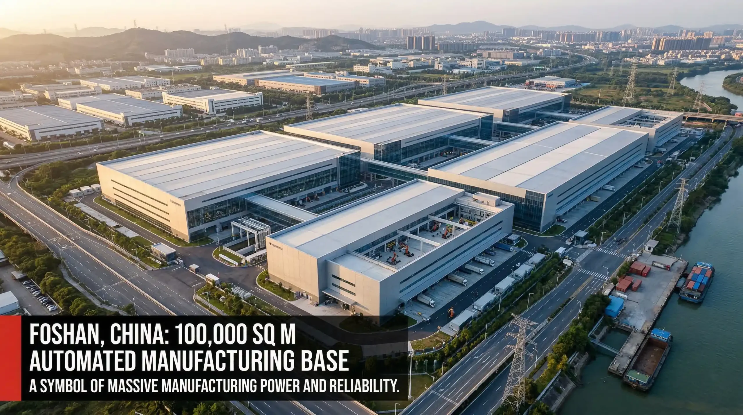 100,000-square-meter automated manufacturing base in Foshan for global hospitality projects
