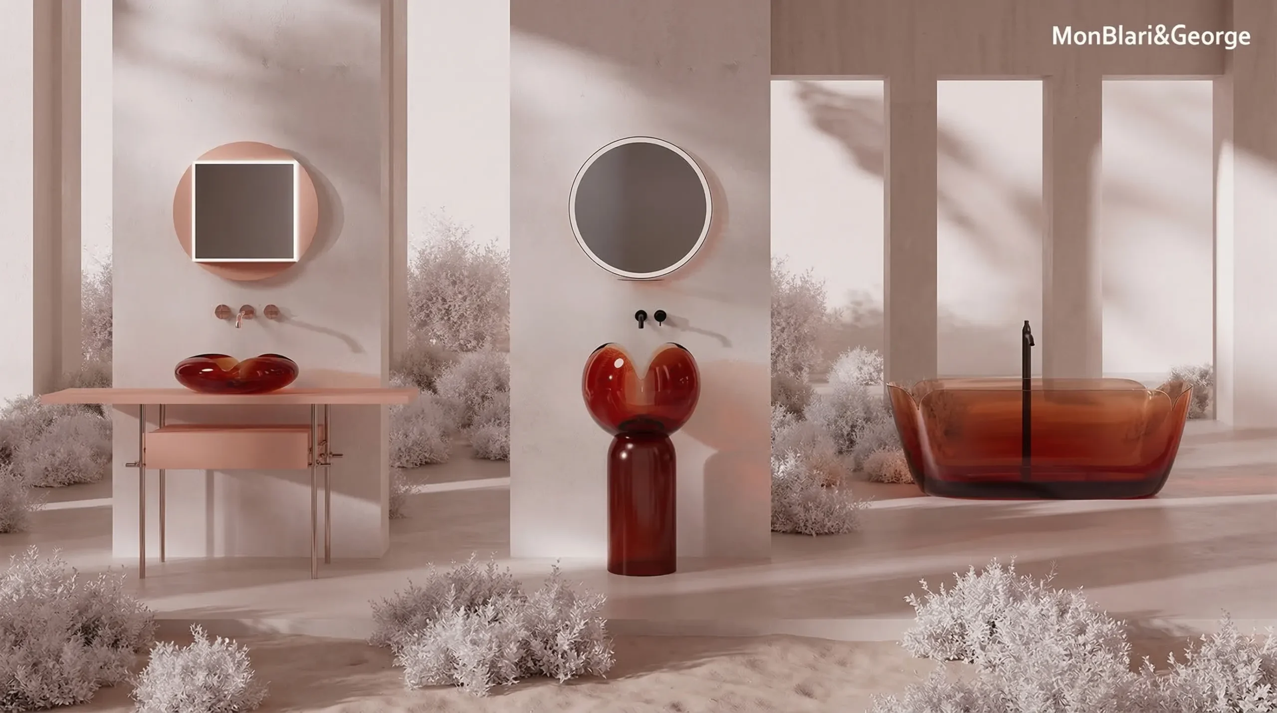 FLOWER Series Luxury Bathroom One-Stop Solutions