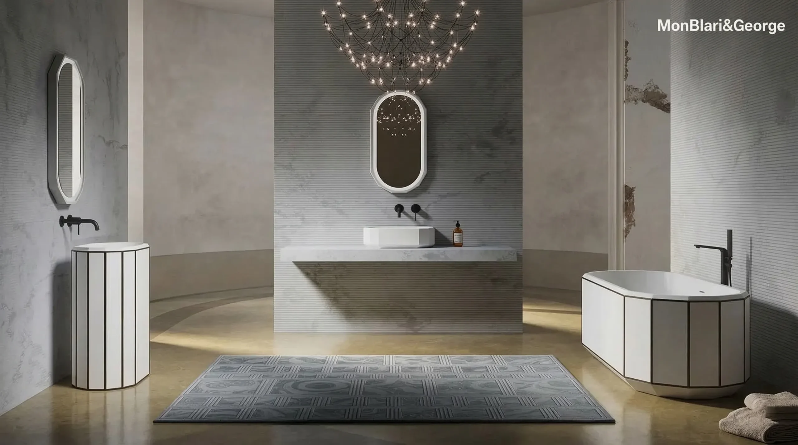 BERYL Series Avant-Garde Bathroom Aesthetics for Commercial Procurement