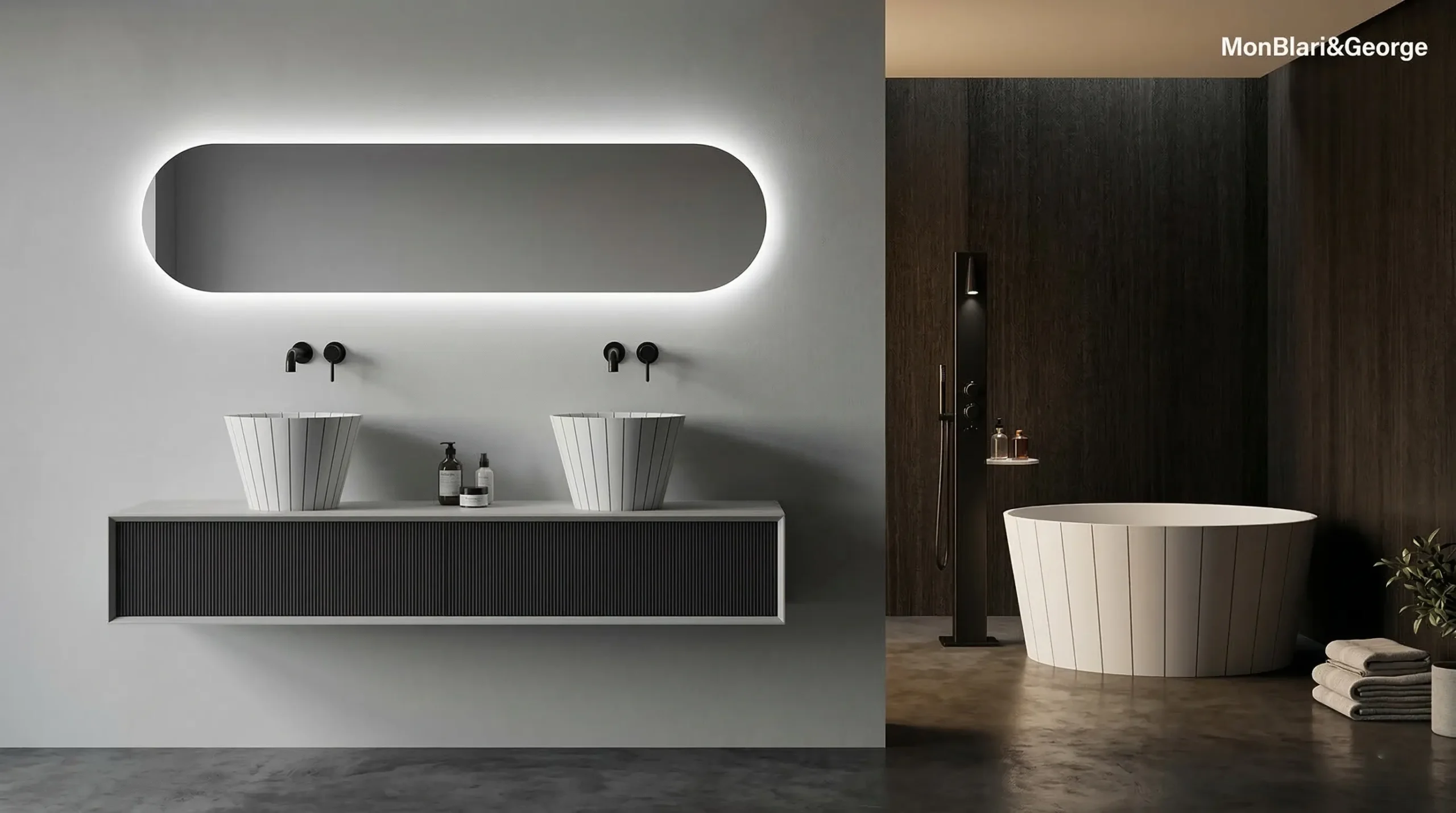 SWING Series High-end Bathroom Collections for Hospitality Sector