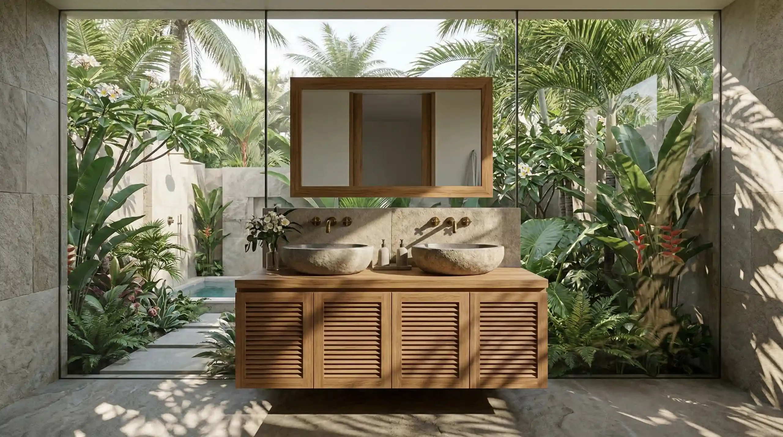 resort bathroom vanity