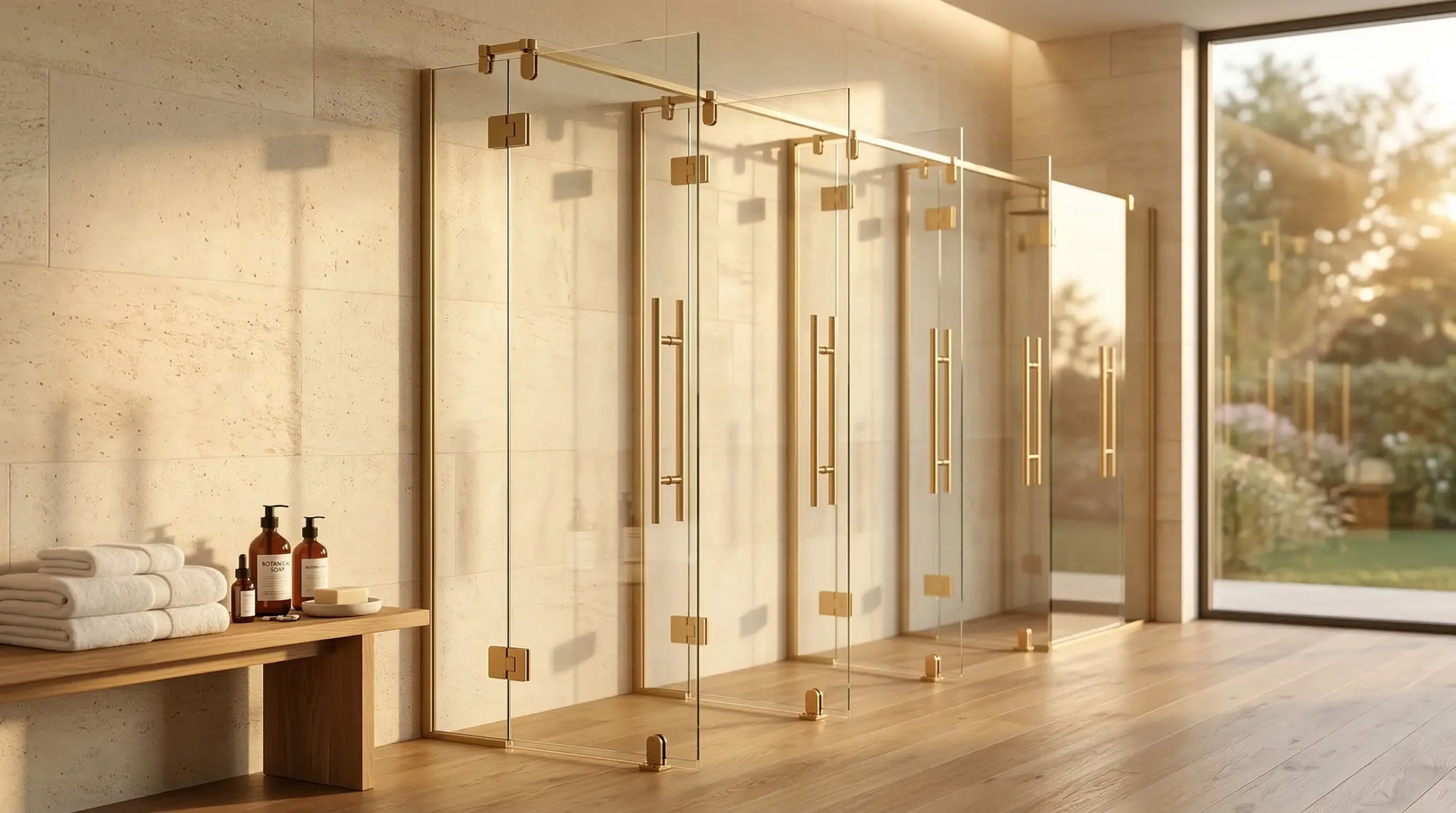 Bulk buy shower doors in standard sizes for multi-family housing and urban apartments