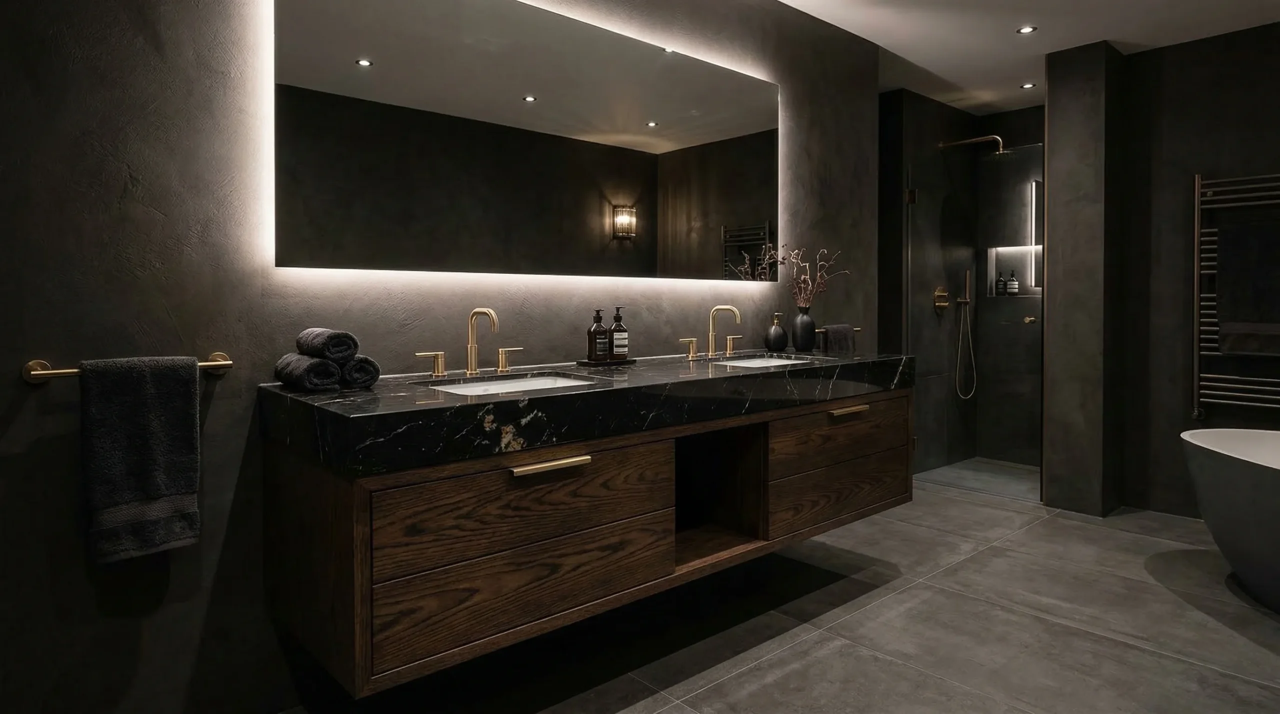 white oak bathroom vanity 36