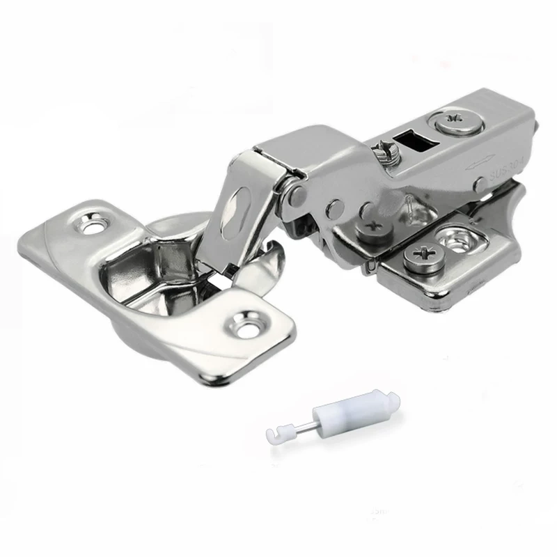 Heavy-duty soft-close hinges for commercial hotel bathroom vanities by George