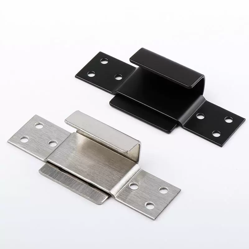 Reinforced wall-hung brackets for safe floating bathroom vanity installation
