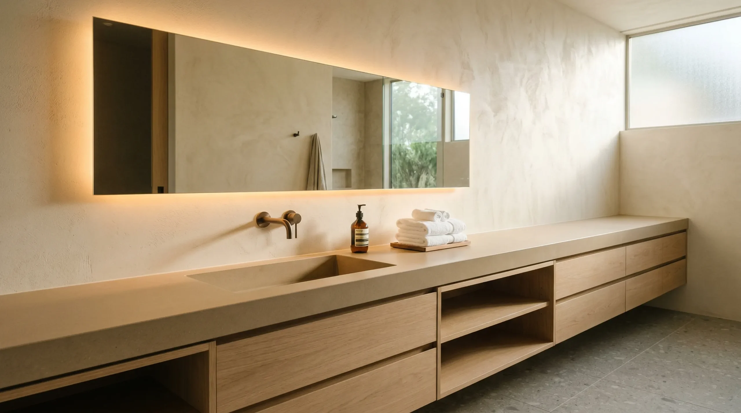 Commercial-Grade Hotel Bathroom Vanities Bulk supply by George