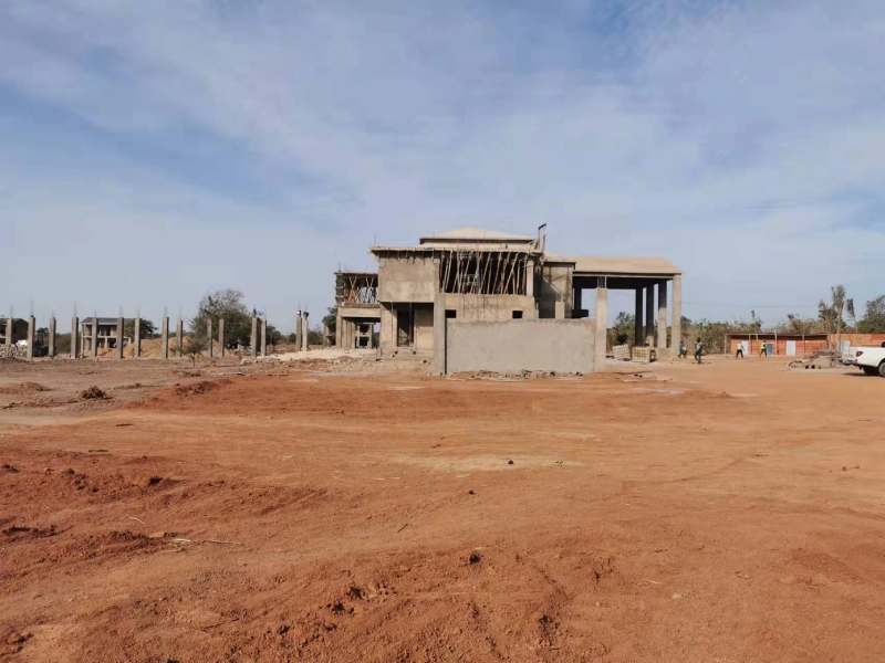 Villa construction exterior 4