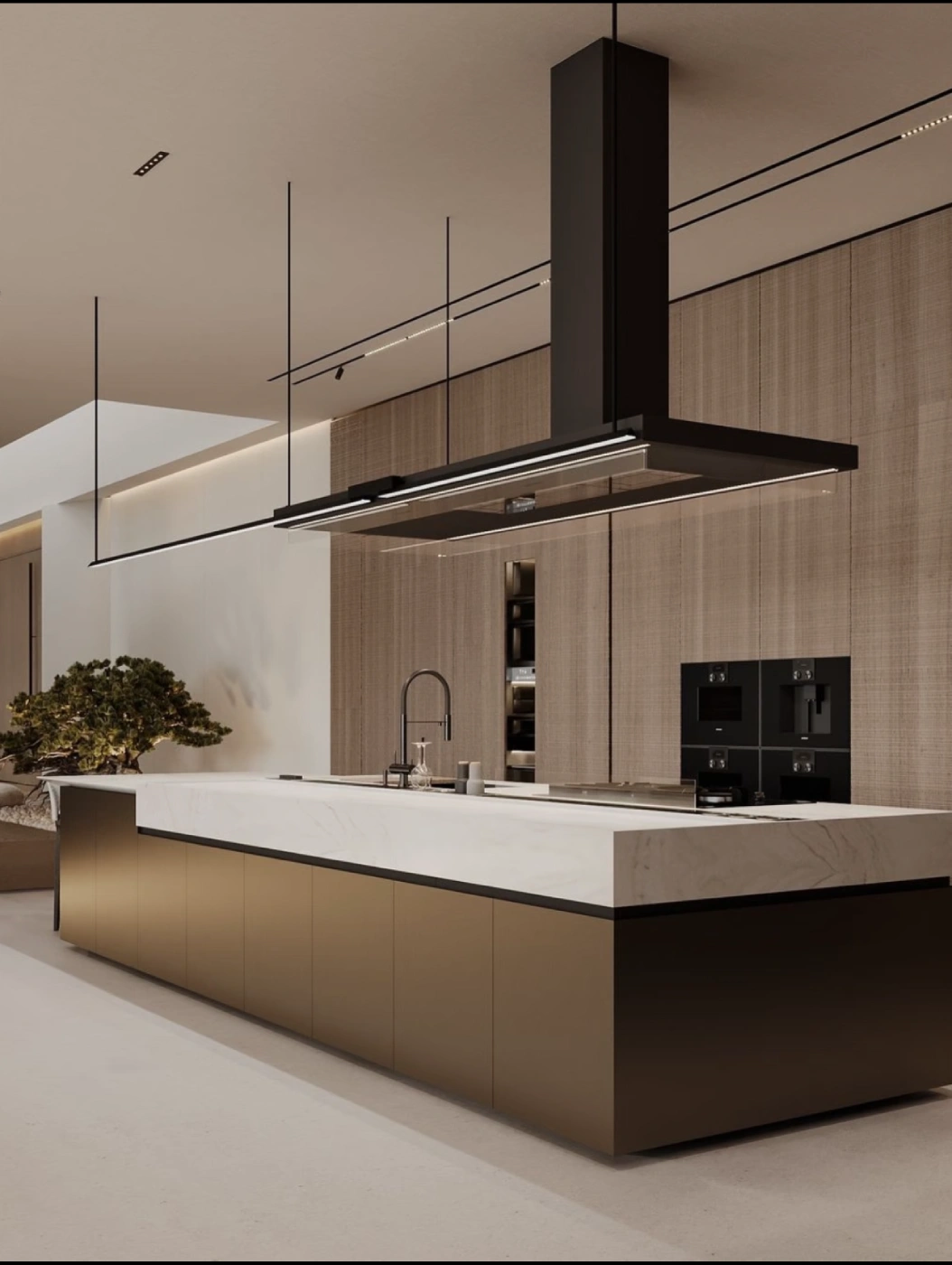 High-Gloss Lacquer Cabinets