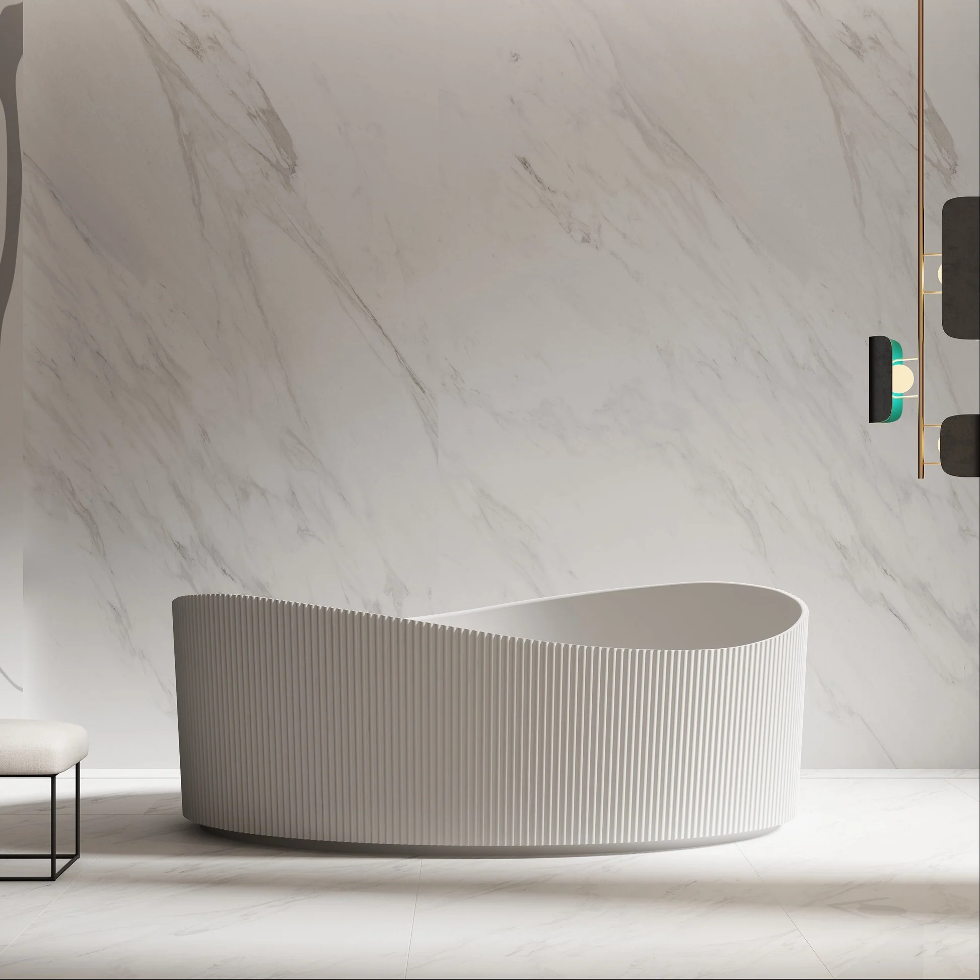 Skirted Acrylic Bathtub for Wholesale