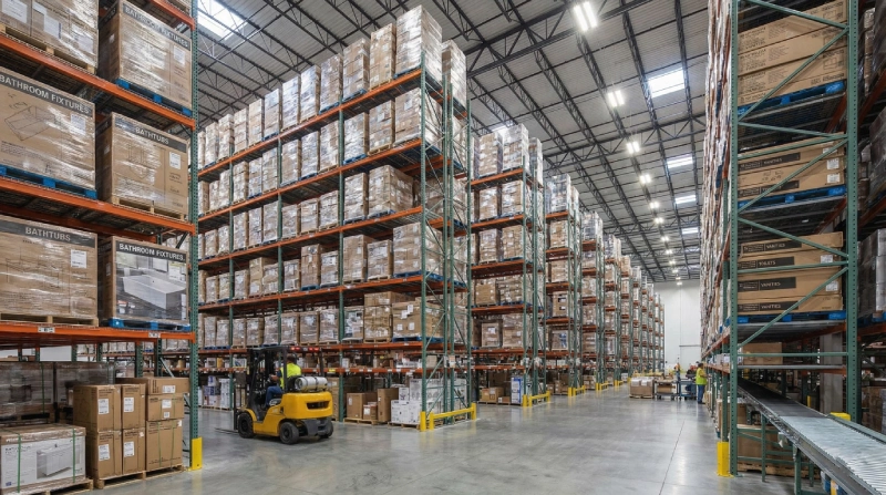 Warehouse Consolidation for Bathroom Fixtures