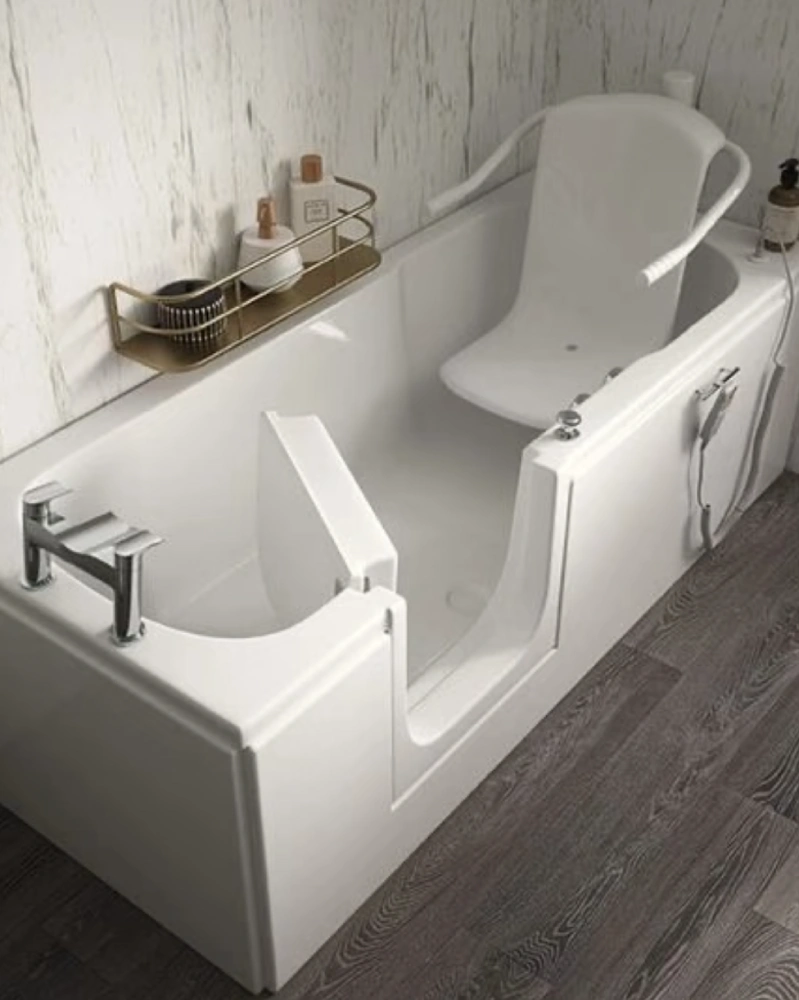 Walk-in bathtub for elderly care facility in Saudi Arabia
