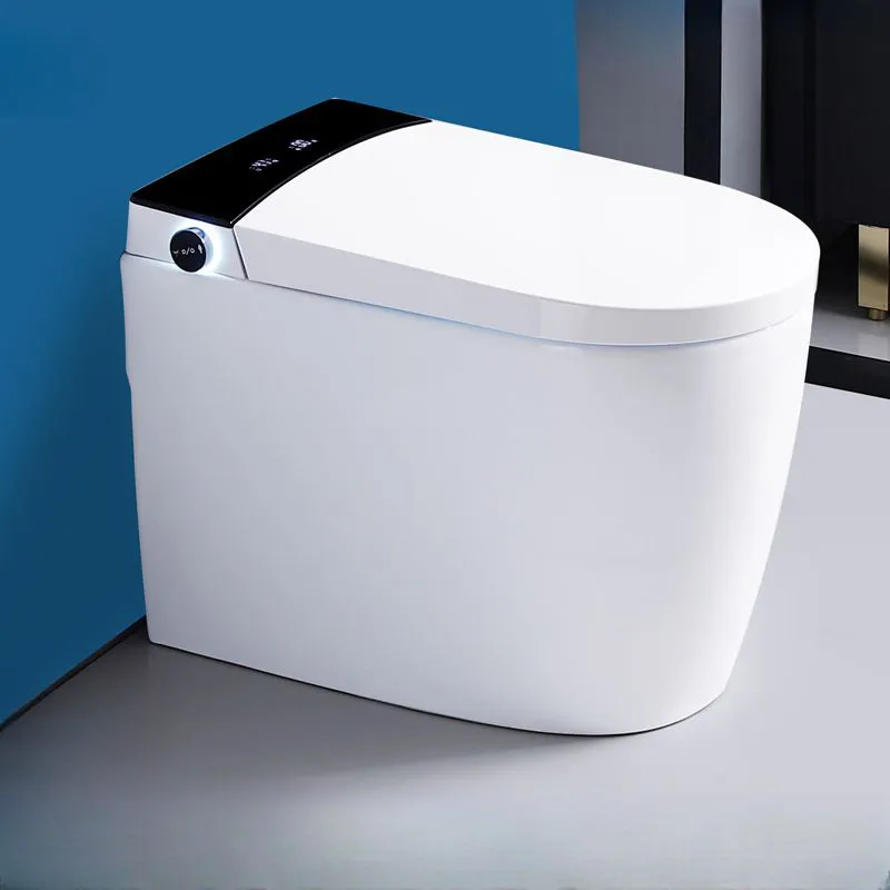 advanced floor-mounted smart toilet with remote control for resort advanced floor-mounted smart toilet with remote control for resort
