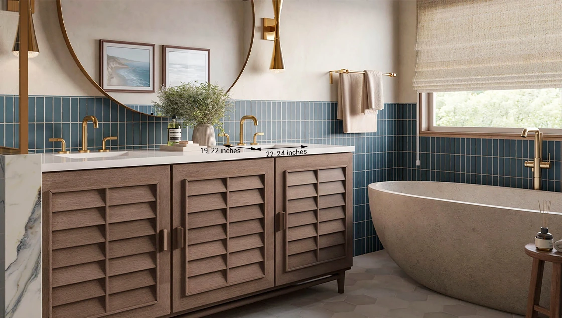 What Are Standard Vanity Sink Sizes for Hotel Projects?