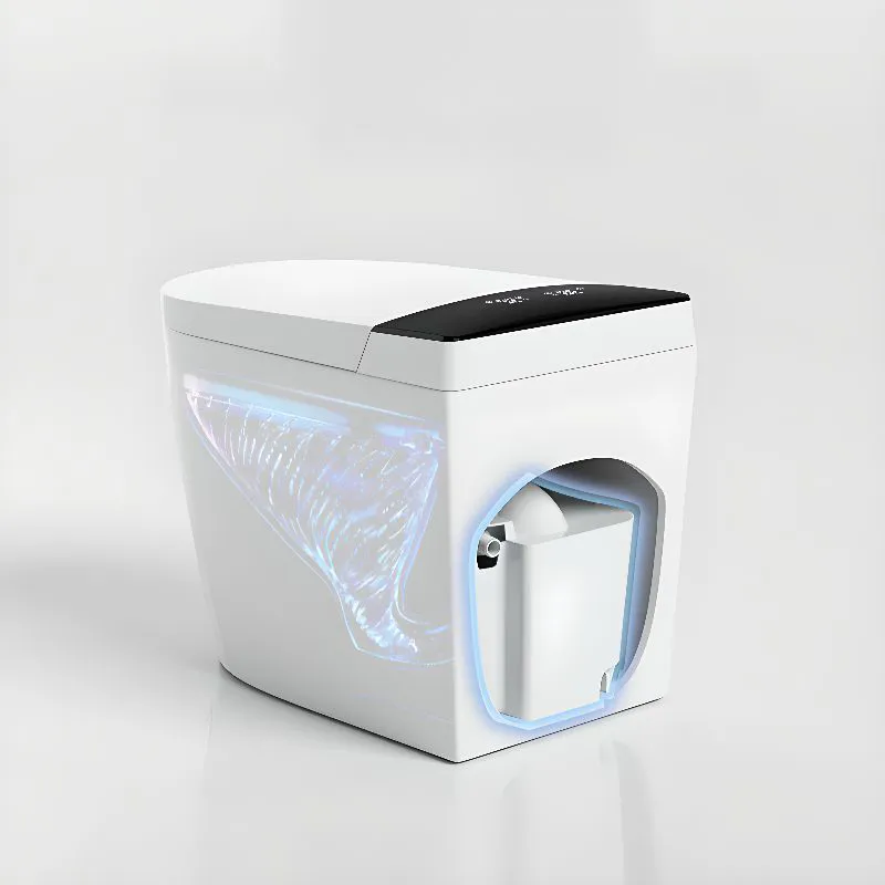 advanced floor-mounted smart toilet with concealed tank for hotel advanced floor-mounted smart toilet with concealed tank for hotel