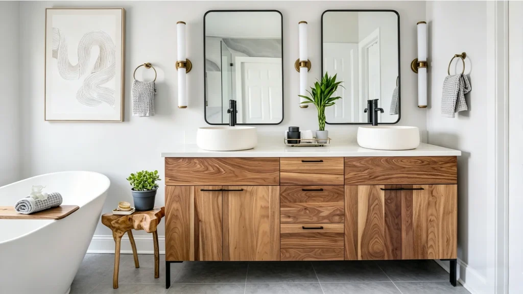 Why do hotel rooms have double vanities?