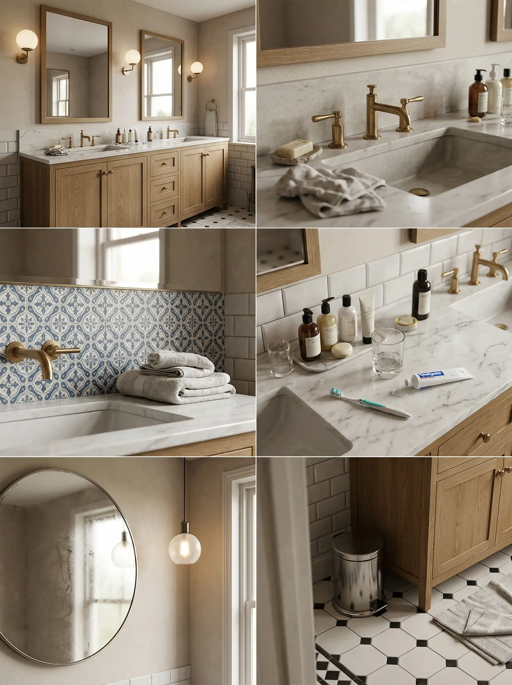 UK Hotel Modern Bathroom Vanity Project