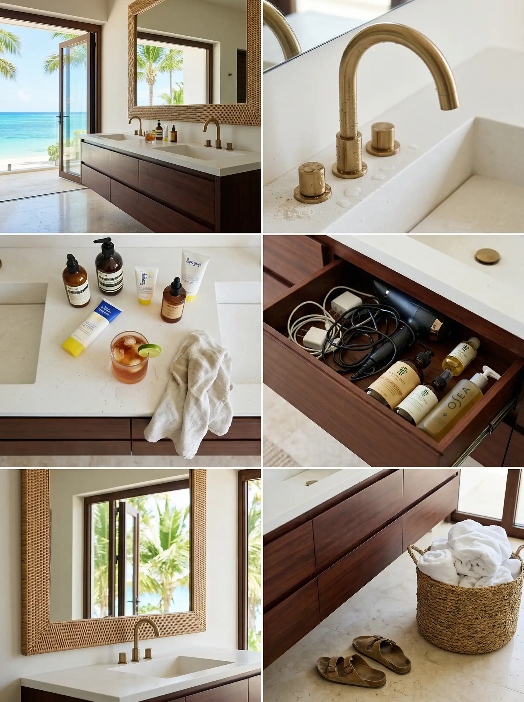 Fiji Modern Bathroom Vanity Resort
