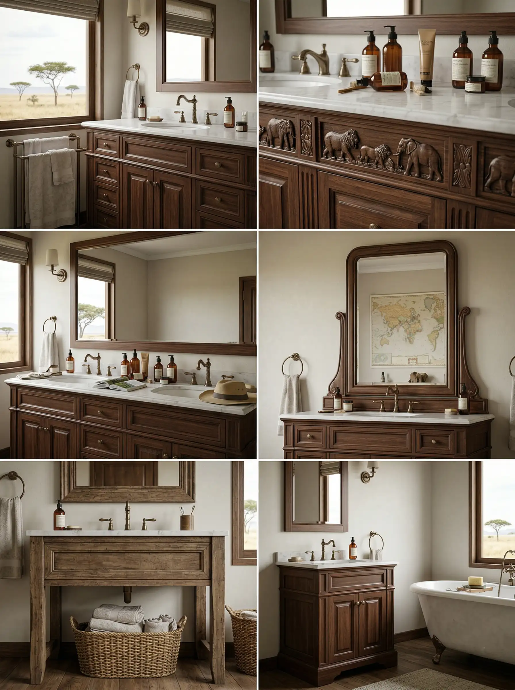 Nairobi Safari Hotel - Classic American Vanity Series