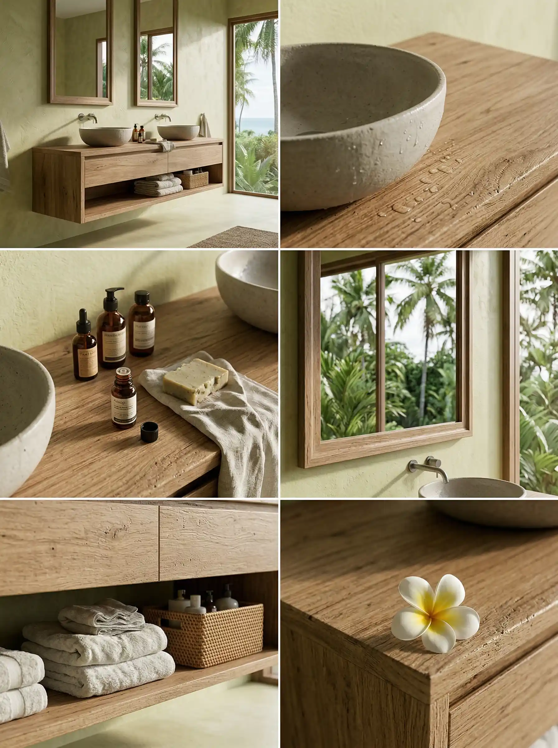 Phuket Wellness Resort - Natural Oak Vanity Collection