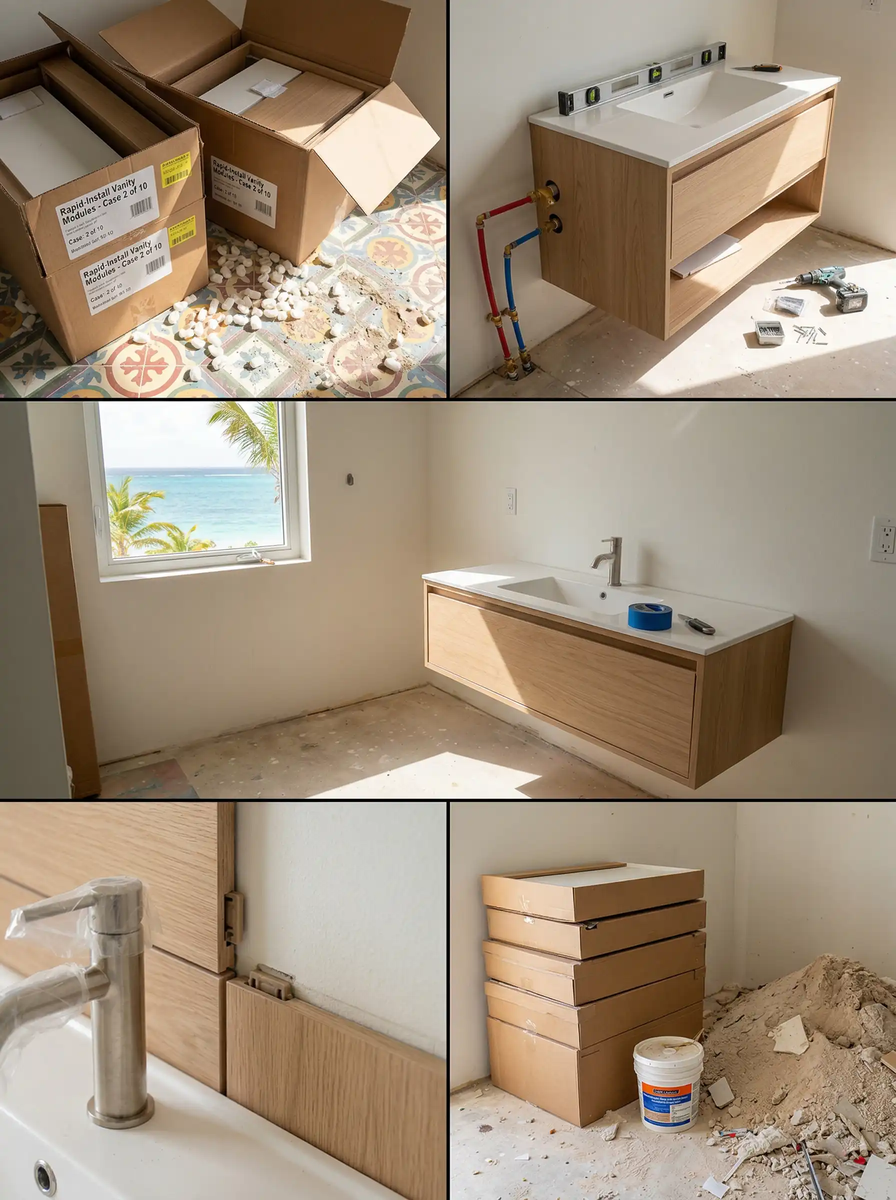 Caribbean Breeze Resort - Rapid-Install Vanity Modules