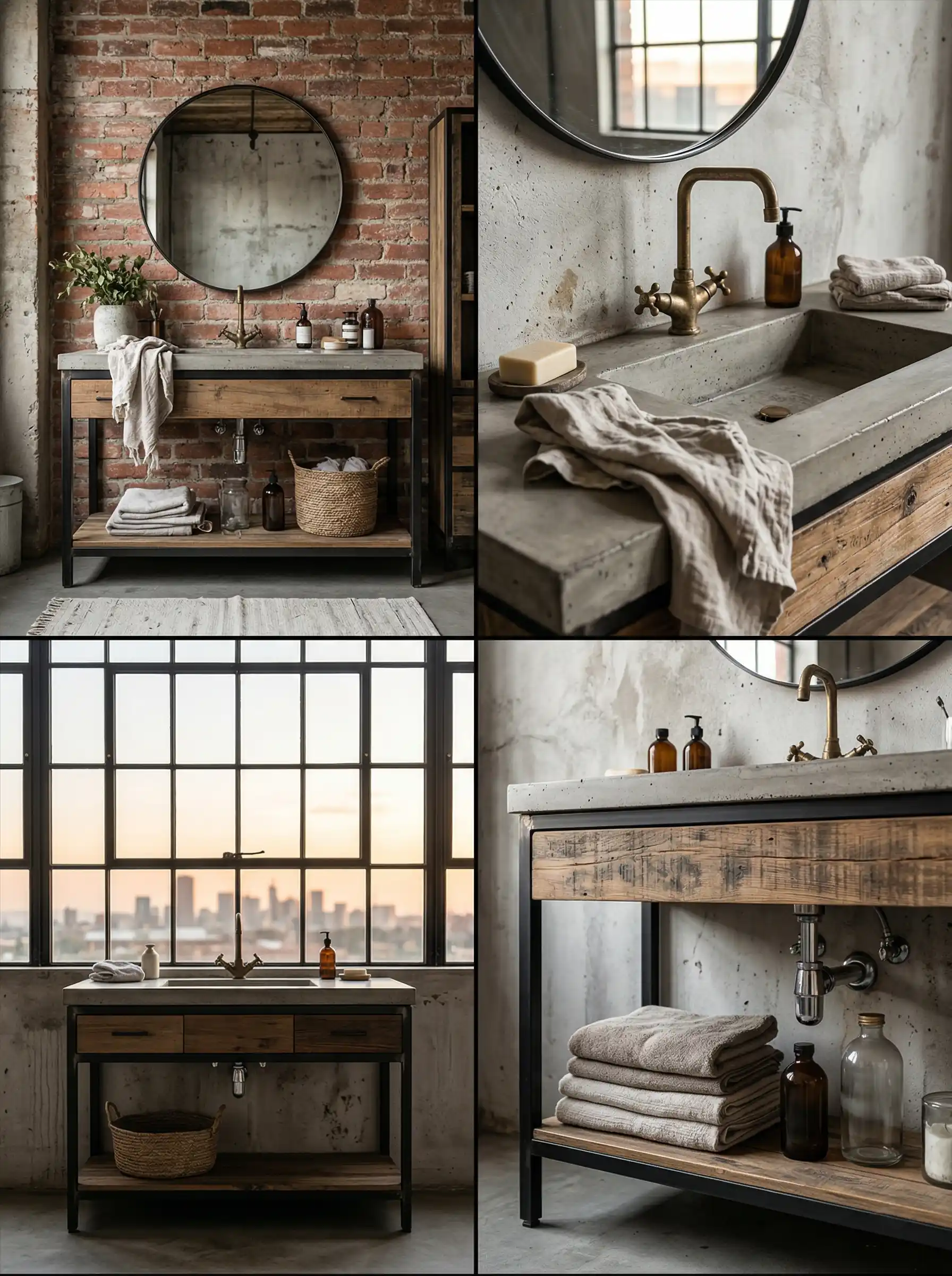 Johannesburg Lofts - Industrial Style Vanity Units
