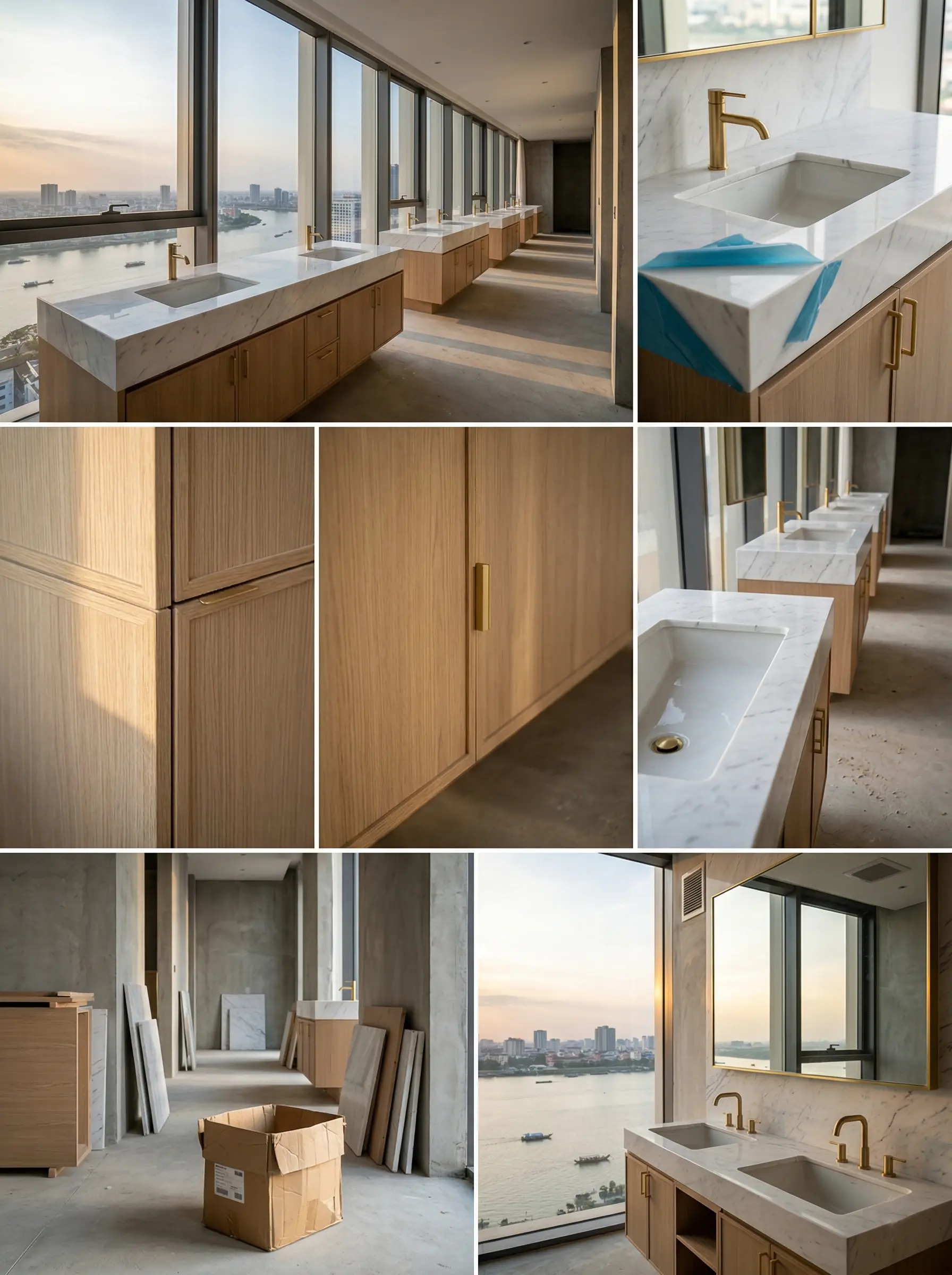 Phnom Penh Residences - Bulk Apartment Vanity Delivery
