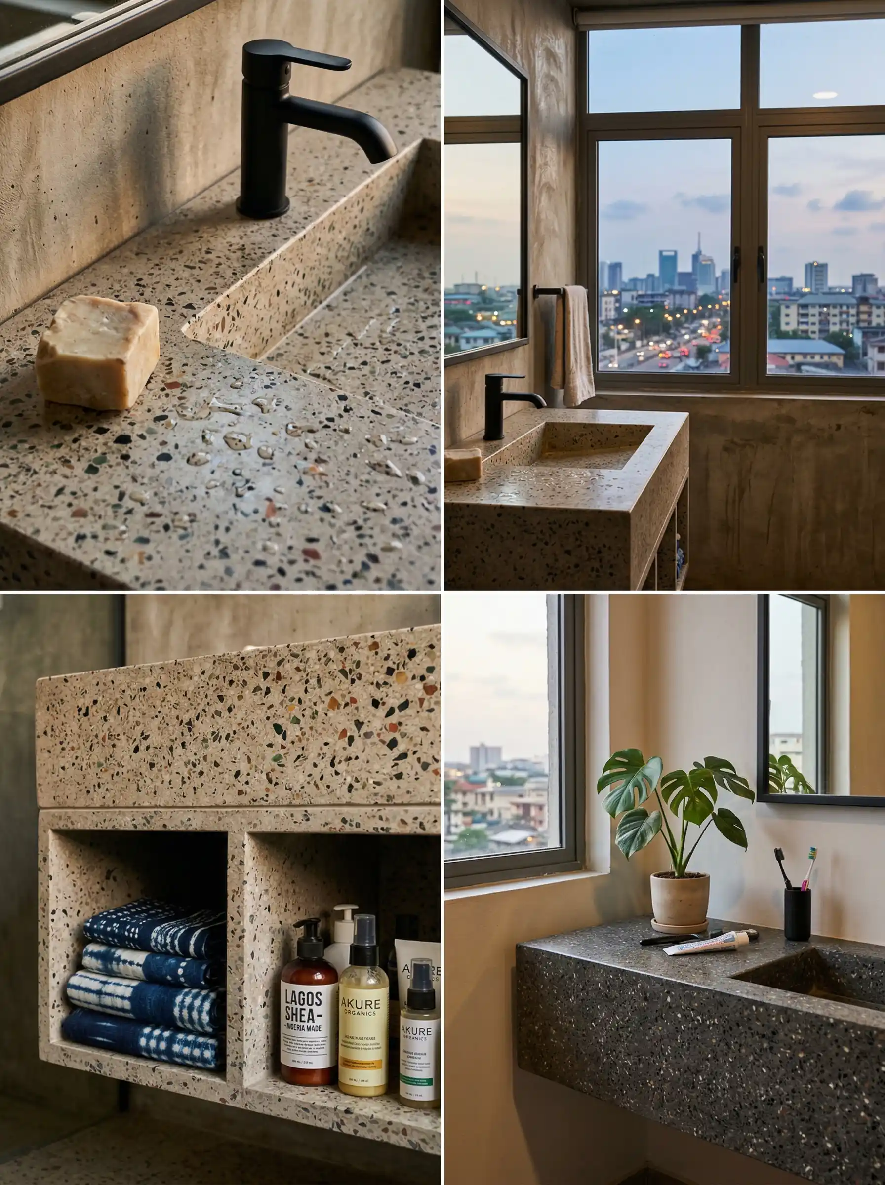Lagos Urban Living - Reinforced Stone Vanity Tops