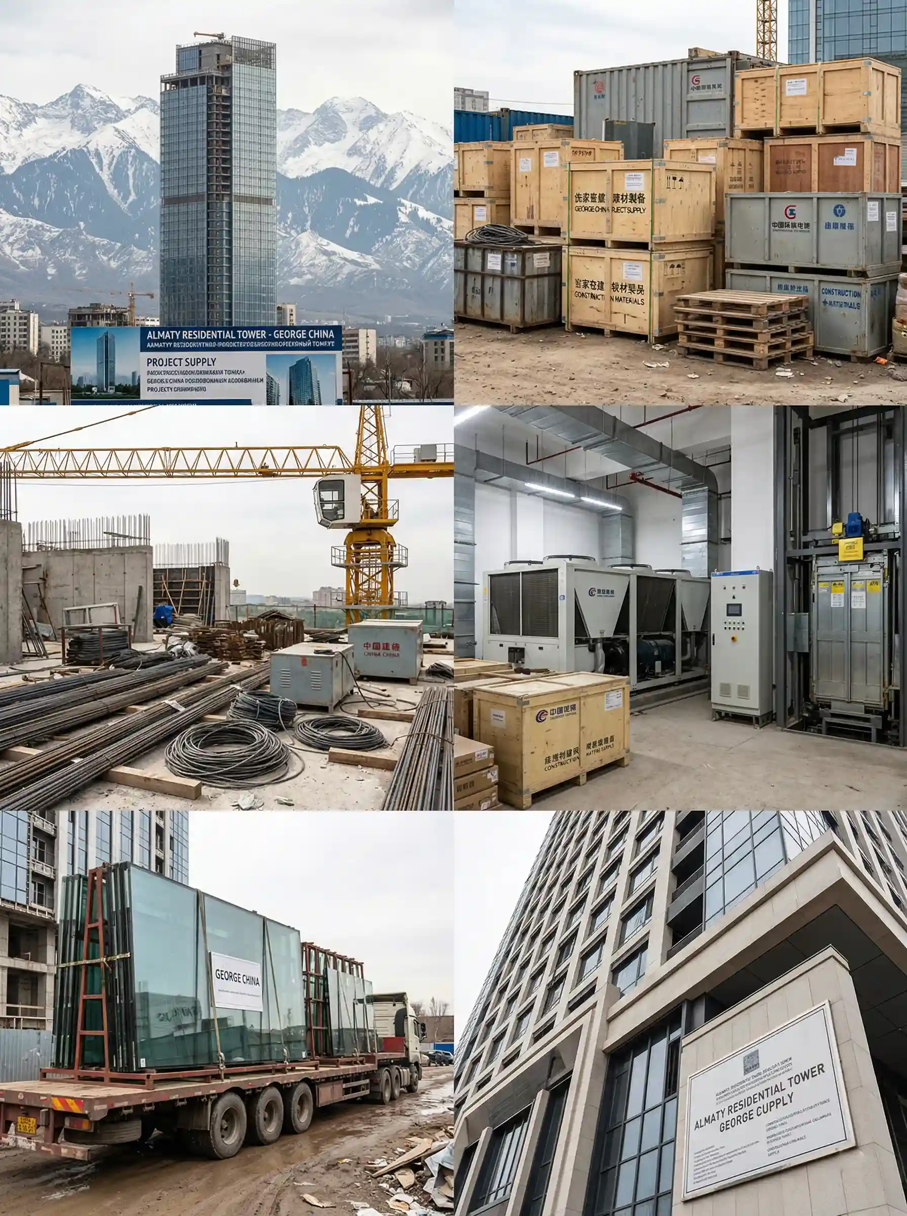 Almaty Residential Tower - George China Project Supply