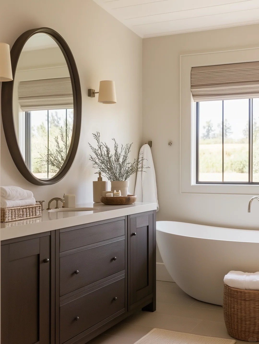 Commercial American vanity installation for international resorts