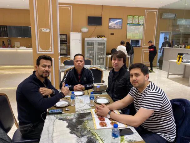 Quality inspection of custom hotel bathroom cabinetry before rapid 7-day shipping