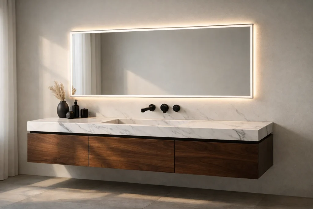 Premier Modern Bathroom Vanity Manufacturers for Hotel & Apartment Projects