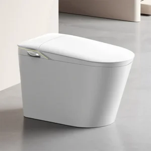 U6 Freestanding Bathroom Smart Toilet with Foot Sensor Flushing for Apartment Project