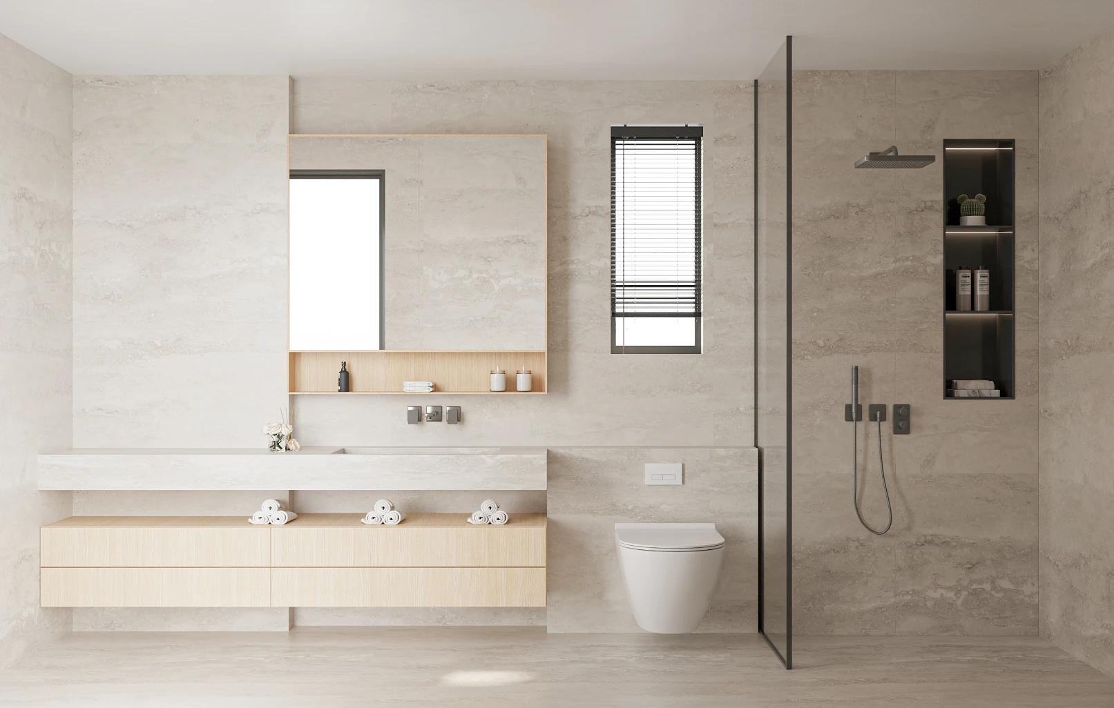 Bathroom vanity project image 1