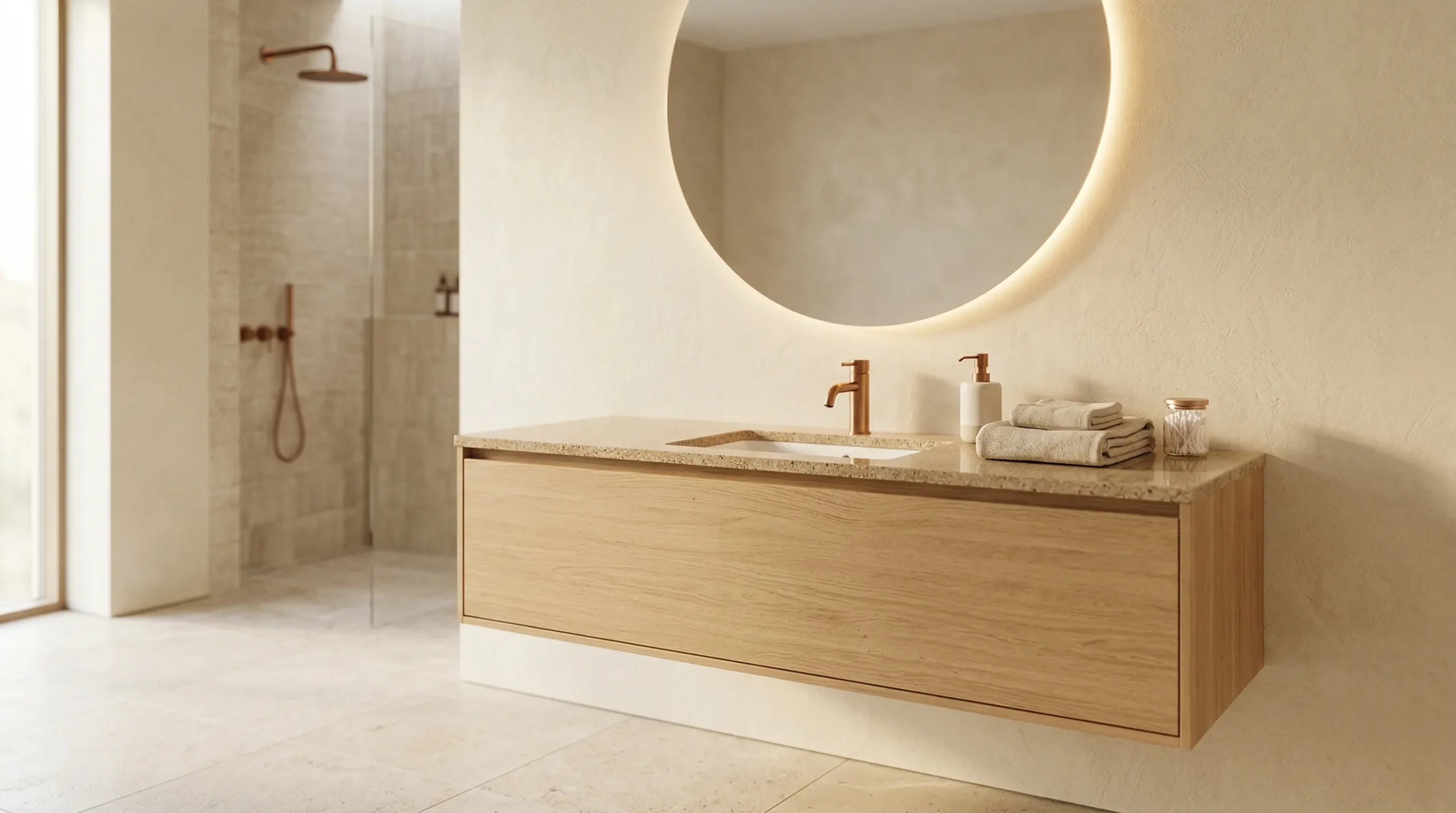 Durable granite bathroom countertop solutions for high-traffic hotel rooms