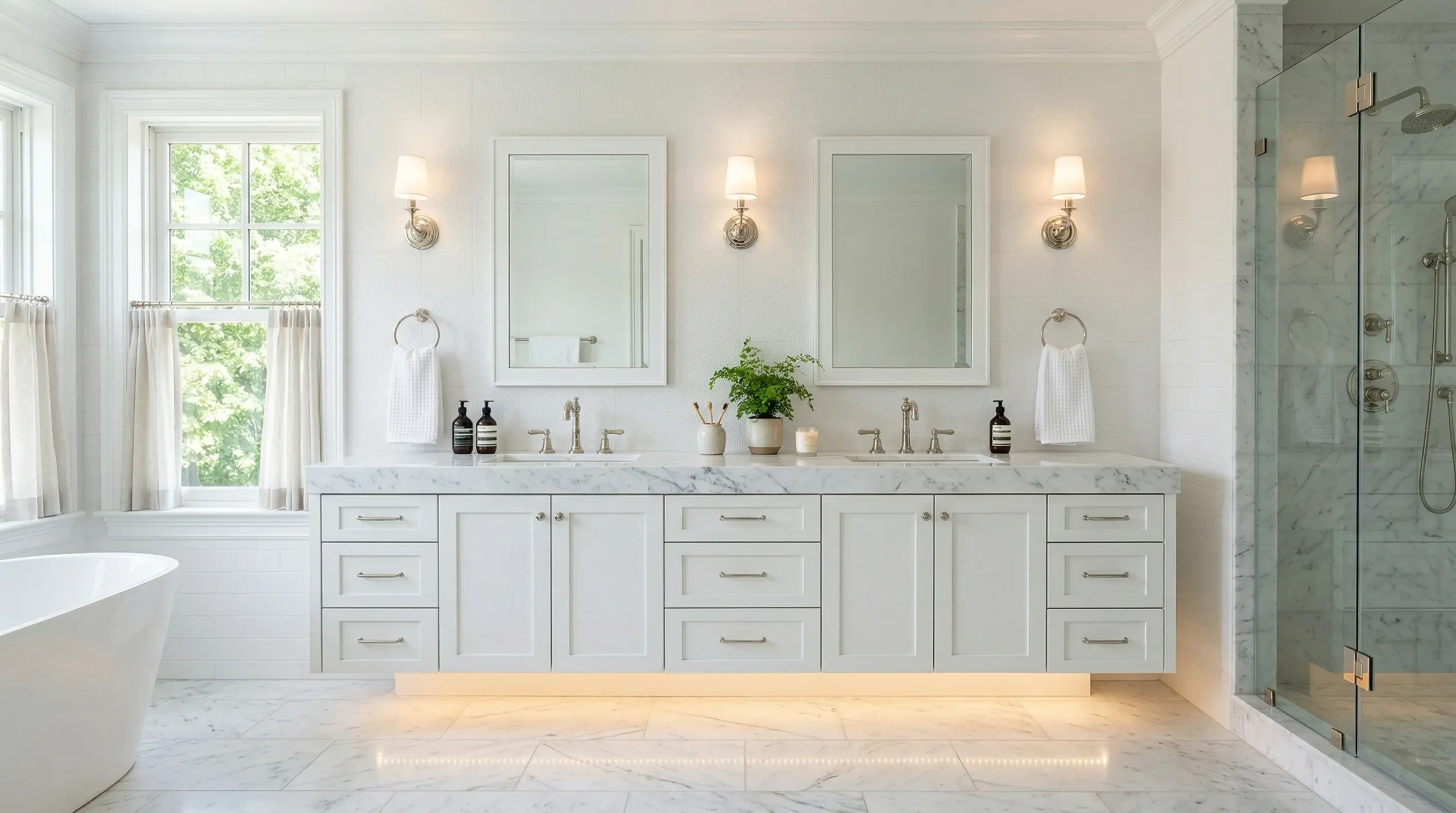 60 inch floating american bathroom vanity double sink for master suites