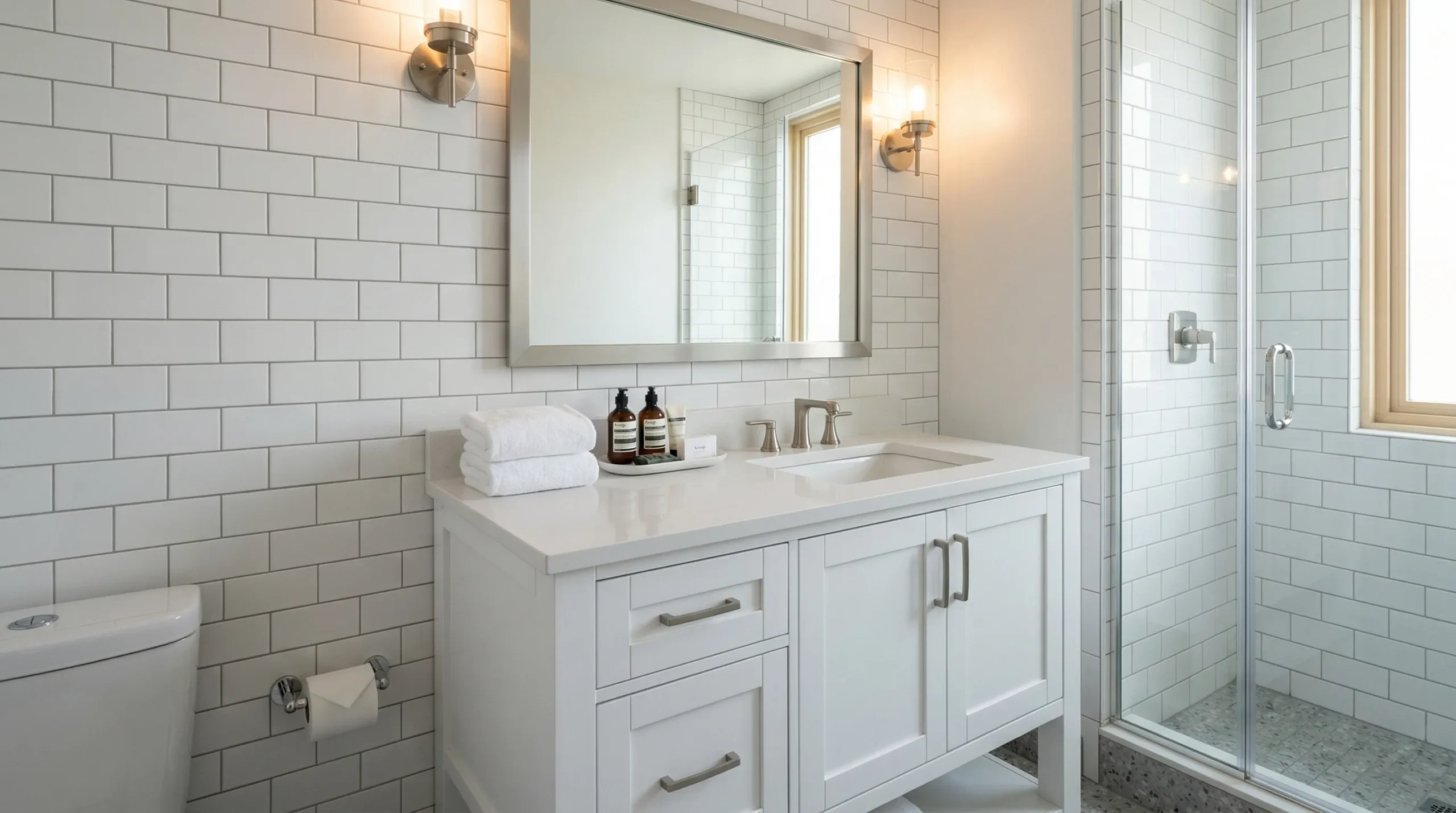 36 Inch Single Freestanding American Bathroom Vanity for Small Hotel Rooms