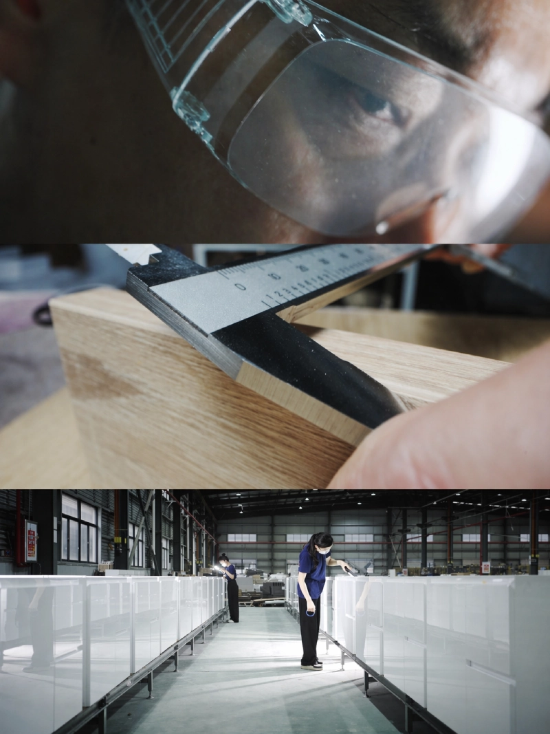 Bathroom manufacturing and quality control