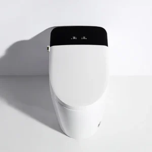 W6 Integrated Bathroom Smart Toilet with Safety Protection System for Elegant Hotel
