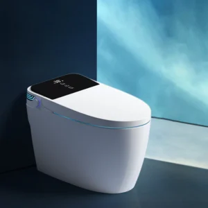 W4 Tankless Integrated Bathroom Smart Toilet with Night Light for Luxury Villa