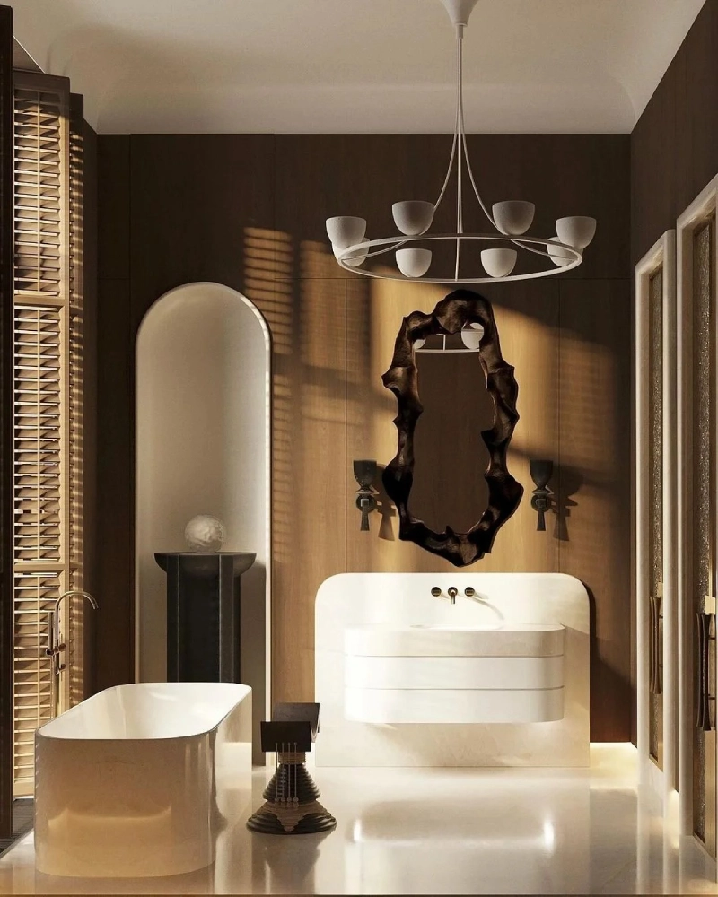 Qatar Luxury Villa Bathroom Project by George Group