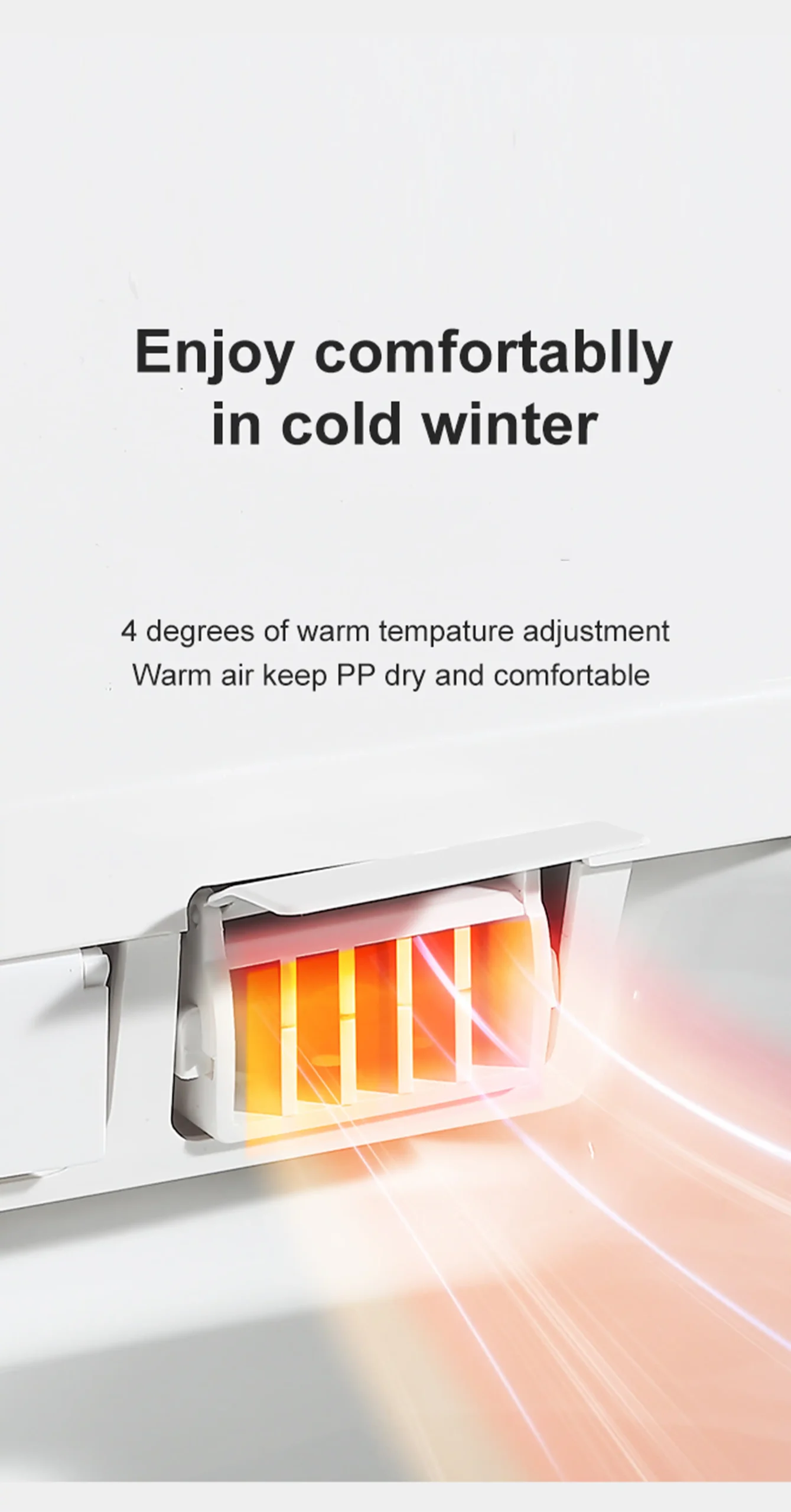 W8 Floor-mounted One Piece Bathroom Smart Toilet with Warm Air Drying for Contemporary Resort